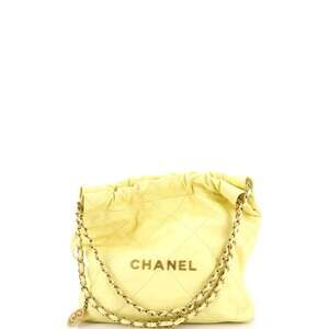 Chanel 22 Chain Hobo Quilted Calfskin #241438C48B